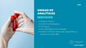 analiticas en privado hospital